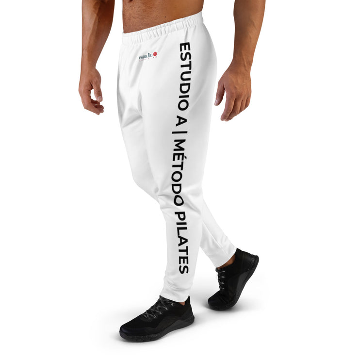 Pantalones de chándal blanco para hombre